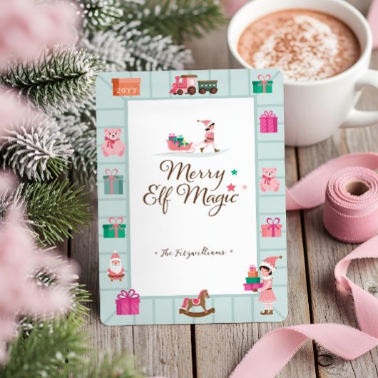 Activiteiten in de omgeving van Santa's Magical Pi Feestdagenkaart