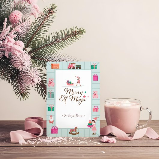 Activiteiten in de omgeving van Santa's Magical Pi Feestdagenkaart