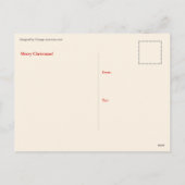 Activiteiten in de omgeving van Santas Sleigh Ride Feestdagenkaart (Achterkant)