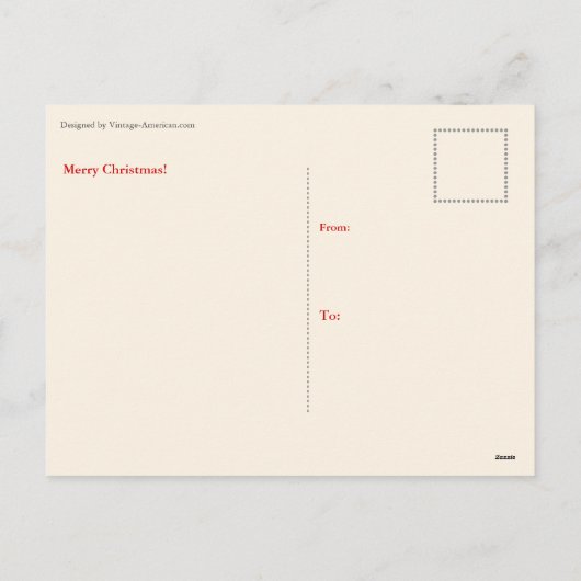 Activiteiten in de omgeving van Santas Sleigh Ride Feestdagenkaart (Achterkant)