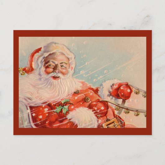 Activiteiten in de omgeving van Santas Sleigh Ride Feestdagenkaart (Voorkant)