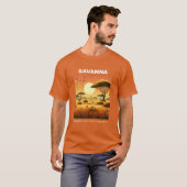 Activiteiten in de omgeving van Savanna Sunscape A T-shirt (Voorkant volledig)