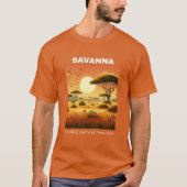 Activiteiten in de omgeving van Savanna Sunscape A T-shirt (Voorkant)