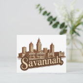 Activiteiten in de omgeving van Savannah Georgia   Briefkaart (Staand voorkant)