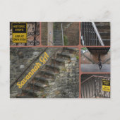 Activiteiten in de omgeving van Savannah Georgia H Briefkaart (Voorkant)