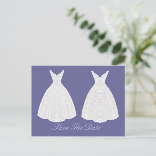 Activiteiten in de omgeving van Save the Date Comm Aankondigingskaart (Staand voorkant)