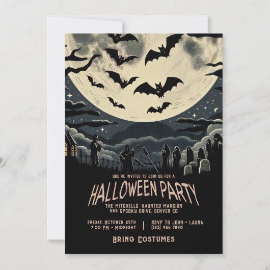 Activiteiten in de omgeving van Scary Grave Ghost  Kaart (Voorkant)