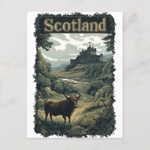 Activiteiten in de omgeving van Scotland Design: H Briefkaart