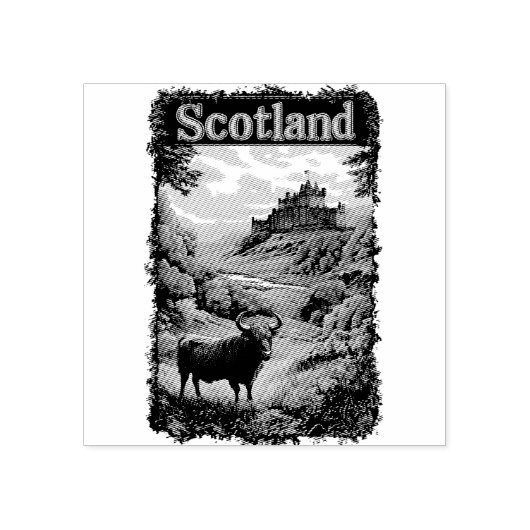 Activiteiten in de omgeving van Scotland Design: H Rubberstempel (Afrduk)