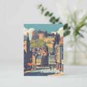 Activiteiten in de omgeving van Scotland Edinburg Briefkaart (Staand voorkant)