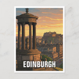 Activiteiten in de omgeving van Scotland Edinburgh Briefkaart