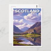 Activiteiten in de omgeving van Scotland Highlands Briefkaart (Voorkant / Achterkant)