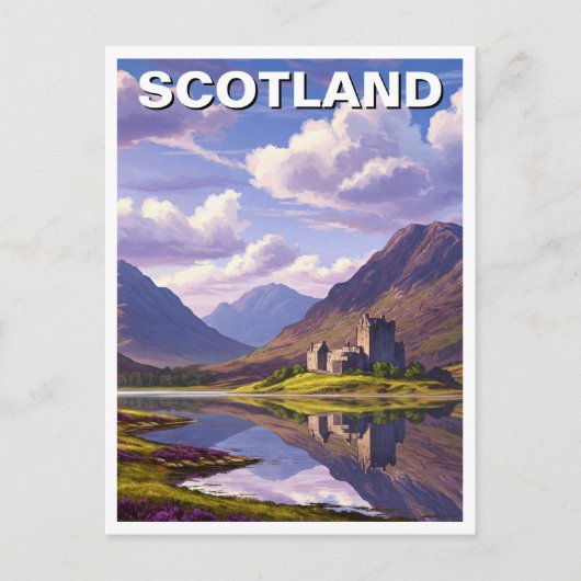 Activiteiten in de omgeving van Scotland Highlands Briefkaart (Voorkant)