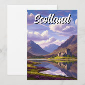 Activiteiten in de omgeving van Scotland Highlands Feestdagenkaart (Voorkant / Achterkant)