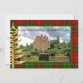 Activiteiten in de omgeving van Scottish Burnett C Feestdagenkaart (Voorkant)