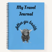 Activiteiten in de omgeving van Scottish Highland  Notitieboek (Voorkant)