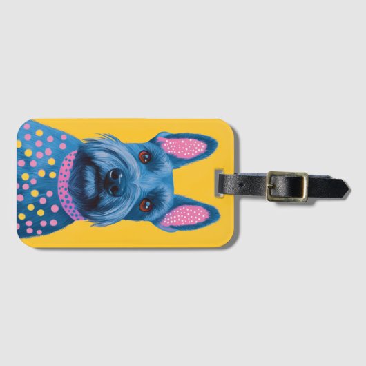 Activiteiten in de omgeving van Scottish Terrier P Bagagelabel (Voorkant (horizontaal))