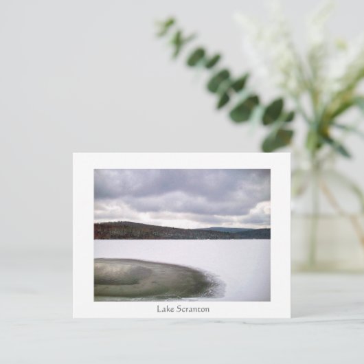Activiteiten in de omgeving van Scranton Lake Scra Briefkaart (Staand voorkant)