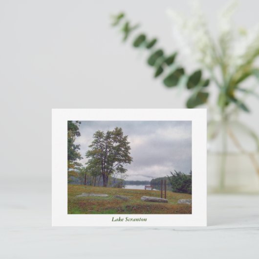 Activiteiten in de omgeving van Scranton Lake Scra Briefkaart (Staand voorkant)