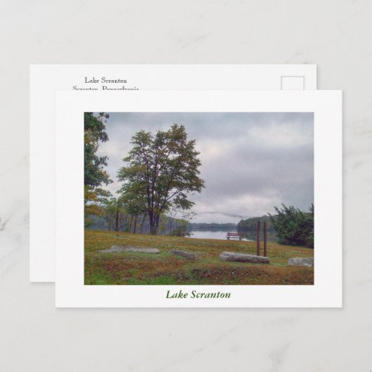 Activiteiten in de omgeving van Scranton Lake Scra Briefkaart (Voorkant / Achterkant)