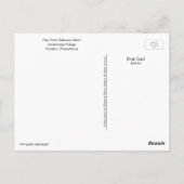 Activiteiten in de omgeving van Scranton PA Briefk Briefkaart (Achterkant)