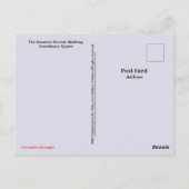 Activiteiten in de omgeving van Scranton, PA Post  Briefkaart (Achterkant)