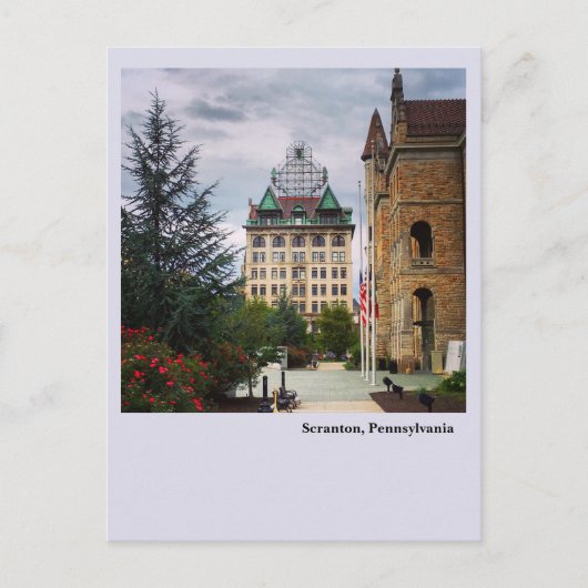 Activiteiten in de omgeving van Scranton, PA Post  Briefkaart (Voorkant)