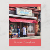 Activiteiten in de omgeving van Scranton Pennsylva Briefkaart (Voorkant)
