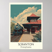 Activiteiten in de omgeving van Scranton Pennsylva Poster (Voorkant)