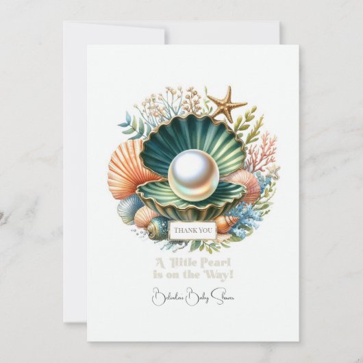 Activiteiten in de omgeving van Seashell & Ocean T Bedankkaart (Voorkant)