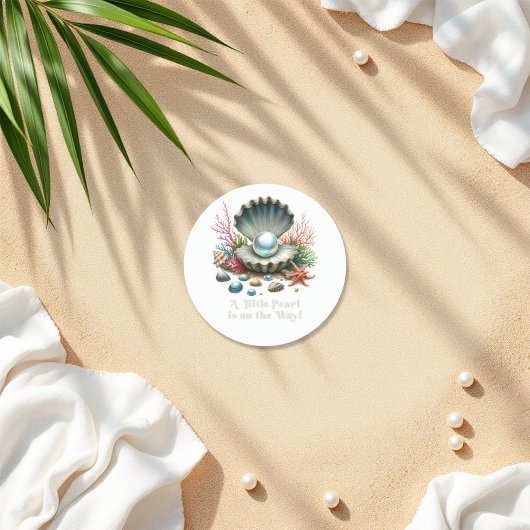 Activiteiten in de omgeving van Seashell & Ocean T Ronde Sticker