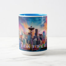 Activiteiten in de omgeving van Seattle Skyline Ci