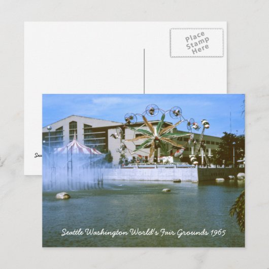 Activiteiten in de omgeving van Seattle Washington Briefkaart (Voorkant / Achterkant)