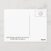 Activiteiten in de omgeving van Seattle Washington Briefkaart (Achterkant)