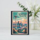 Activiteiten in de omgeving van Seattle Washington Briefkaart (Staand voorkant)