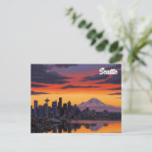 Activiteiten in de omgeving van Seattle Washington Briefkaart (Staand voorkant)