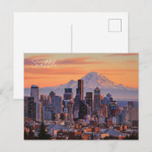 Activiteiten in de omgeving van Seattle Washington Briefkaart (Voorkant / Achterkant)