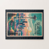 Activiteiten in de omgeving van Seattle Washington Legpuzzel (Horizontaal)