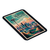 Activiteiten in de omgeving van Seattle Washington Magneet (Rechterzijde)