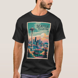 Activiteiten in de omgeving van Seattle Washington T-shirt