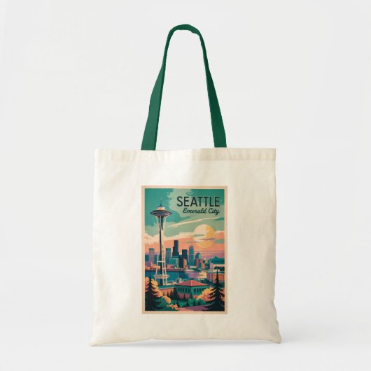 Activiteiten in de omgeving van Seattle Washington Tote Bag (Voorkant)