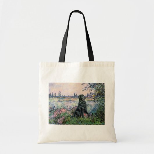 Activiteiten in de omgeving van Seine - Flat Coate Tote Bag (Voorkant)