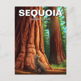 Activiteiten in de omgeving van Sequoia National P Briefkaart