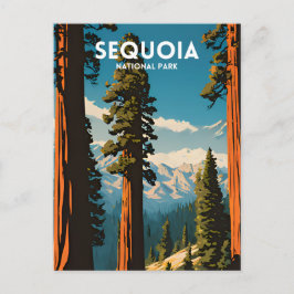 Activiteiten in de omgeving van Sequoia National P Briefkaart