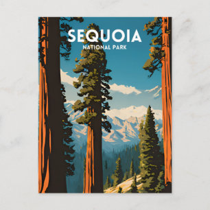 Activiteiten in de omgeving van Sequoia National P Briefkaart