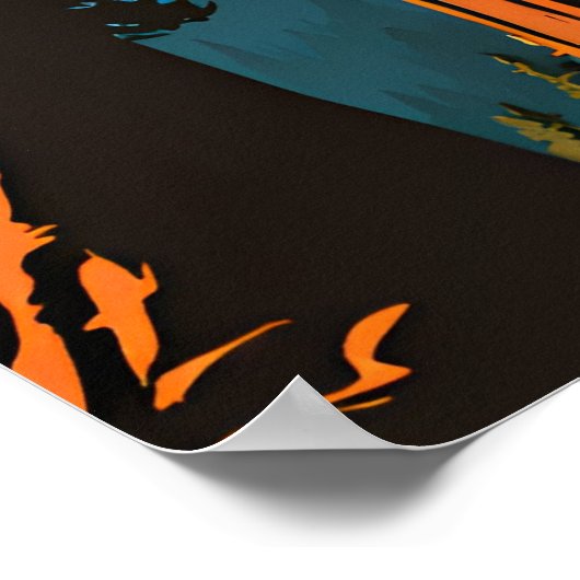 Activiteiten in de omgeving van Sequoia National P Poster (Hoek)