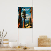 Activiteiten in de omgeving van Sequoia National P Poster (Keuken)