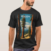 Activiteiten in de omgeving van Sequoia National P T-shirt (Voorkant)