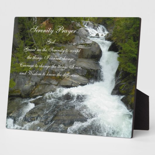 Activiteiten in de omgeving van Serenity Prayer Fo Fotoplaat (Zijkant)