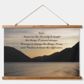 Activiteiten in de omgeving van Serenity Prayer La Hangend Wandkleed (Voorkant)